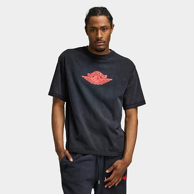 Jordan Rare Air T-Shirt Black / Chile Red