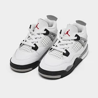 Jordan 4 Retro OG TD Summit White / Fire Red - Cement Grey