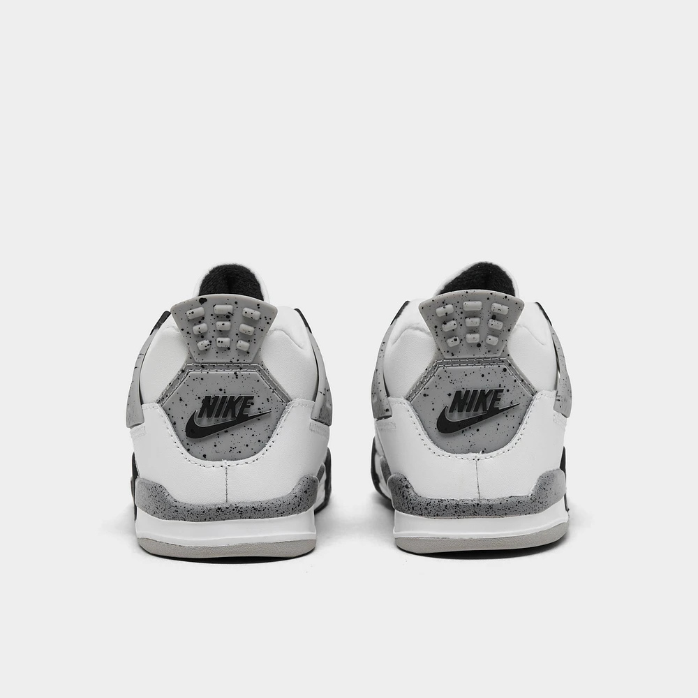 Jordan 4 Retro OG TD Summit White / Fire Red - Cement Grey