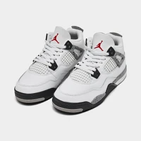 Jordan 4 Retro OG PS Summit White / Fire Red - Cement Grey