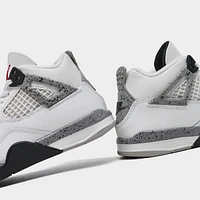 Jordan 4 Retro OG PS Summit White / Fire Red - Cement Grey