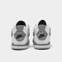 Jordan 4 Retro OG PS Summit White / Fire Red - Cement Grey