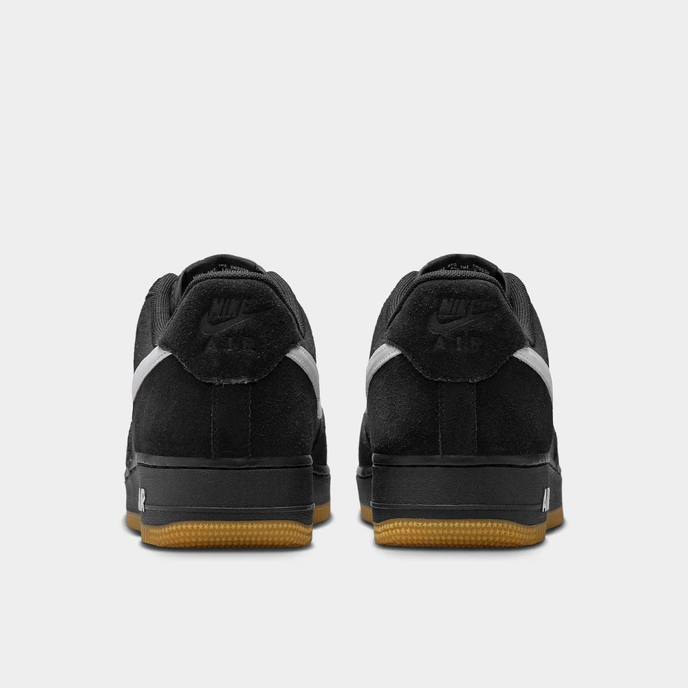 Nike Air Force 1 '07 LV8 Black / White - Light Gum Brown
