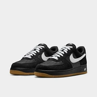 Nike Air Force 1 '07 LV8 Black / White - Light Gum Brown