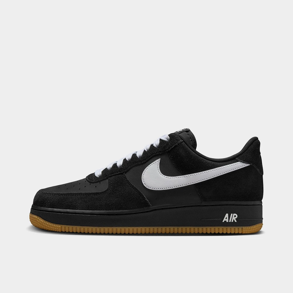 Nike Air Force 1 '07 LV8 Black / White - Light Gum Brown