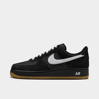 Nike Air Force 1 '07 LV8 Black / White - Light Gum Brown
