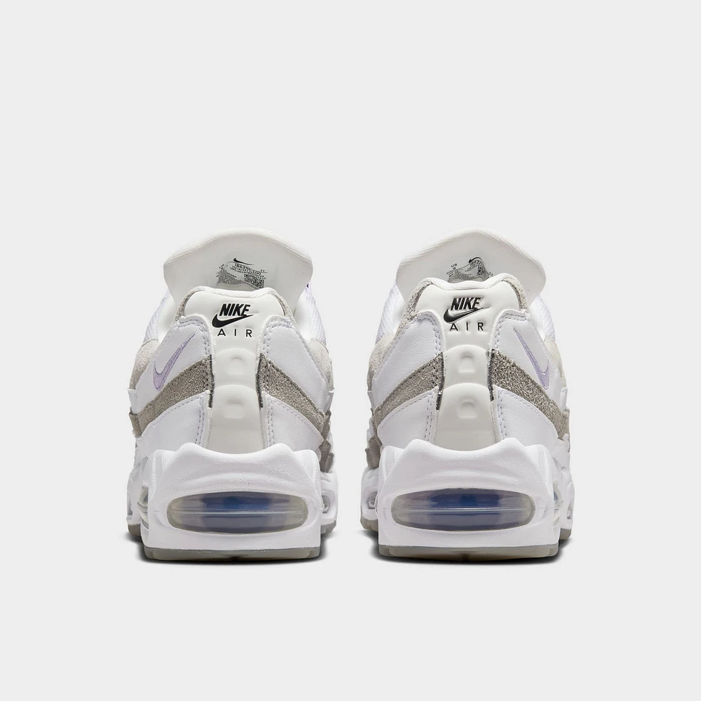 Nike Women's Air Max 95 White / Hydrangeas - Light Graphite