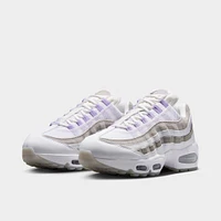 Nike Women's Air Max 95 White / Hydrangeas - Light Graphite