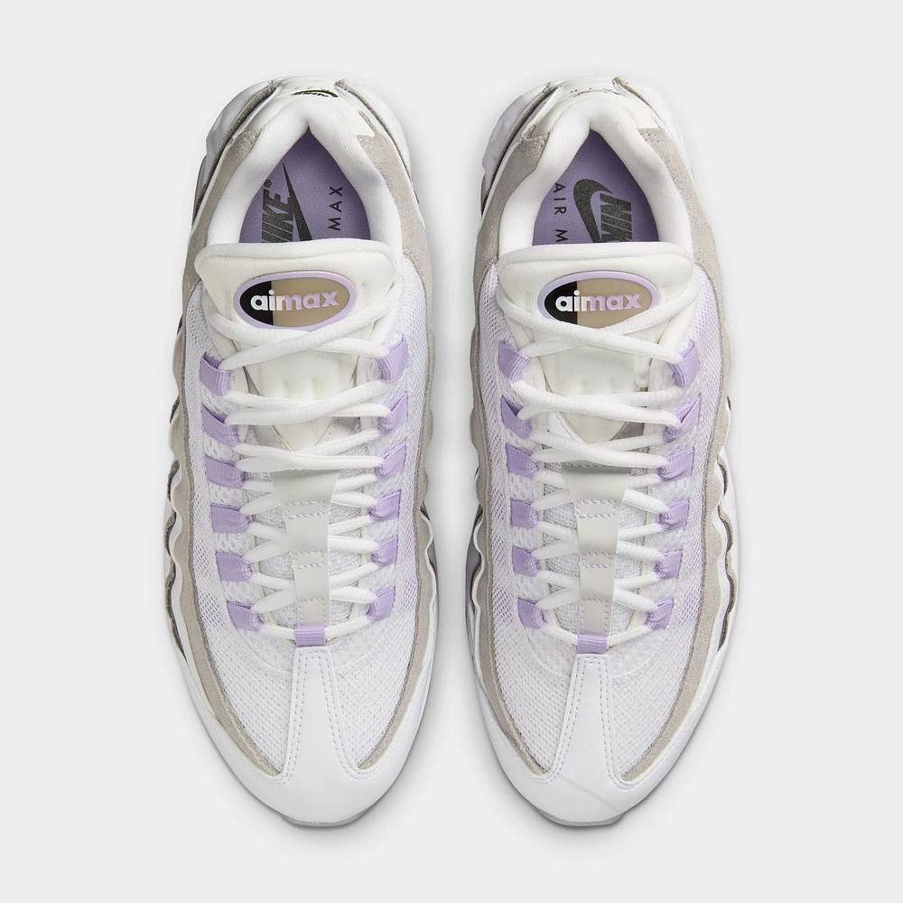 Nike Women's Air Max 95 White / Hydrangeas - Light Graphite