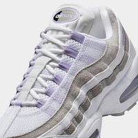 Nike Women's Air Max 95 White / Hydrangeas - Light Graphite