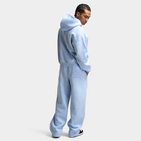 Jordan Brooklyn Oversized Pullover Hoodie Hydrogen Blue / Sail