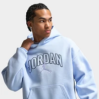 Jordan Brooklyn Oversized Pullover Hoodie Hydrogen Blue / Sail