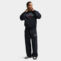 Jordan Brooklyn Oversized Graphic Pants Black / Gym Red