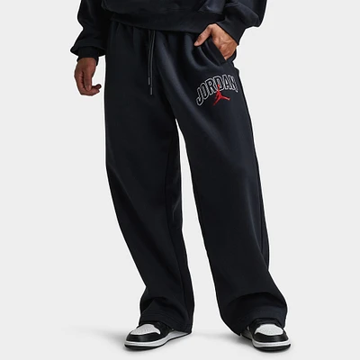 Jordan Brooklyn Oversized Graphic Pants Black / Gym Red