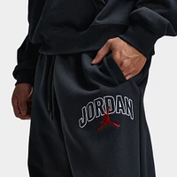 Jordan Brooklyn Oversized Graphic Pants Black / Gym Red