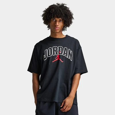 Jordan Graphic T-Shirt Black / Sail - Gym Red