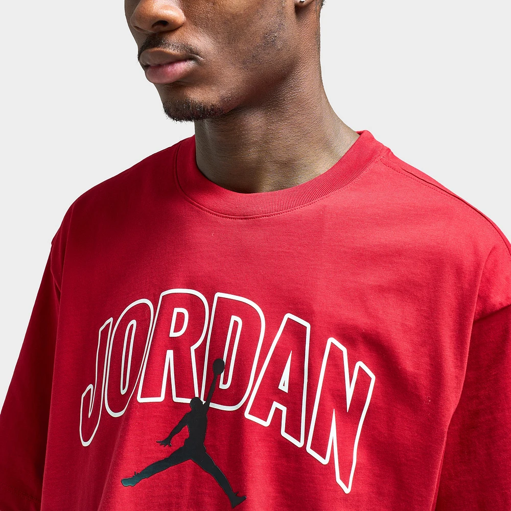 Jordan Graphic T-Shirt Gym Red / Sail - Black