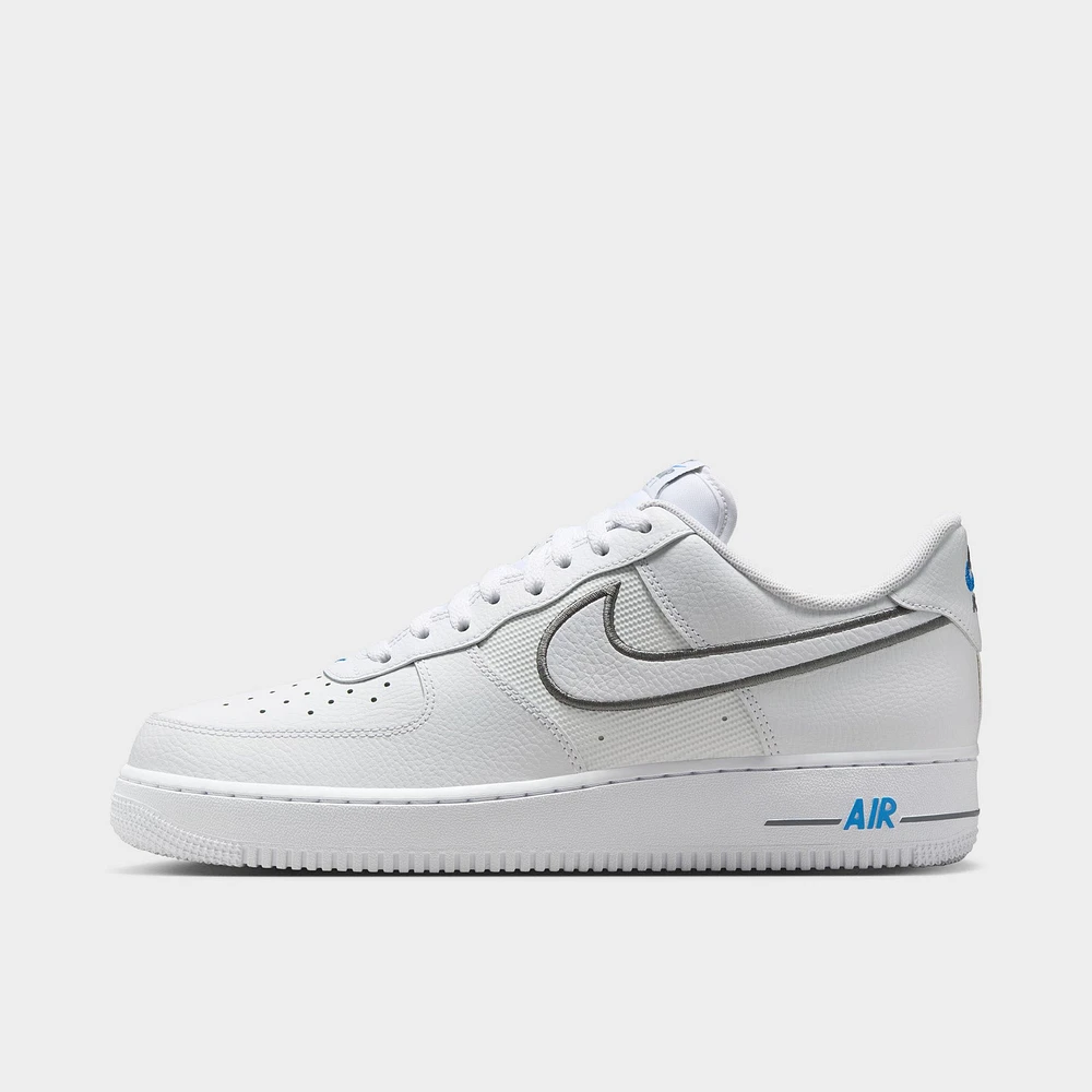 Nike Air Force 1 '07 White / Cool Grey - Photo Blue
