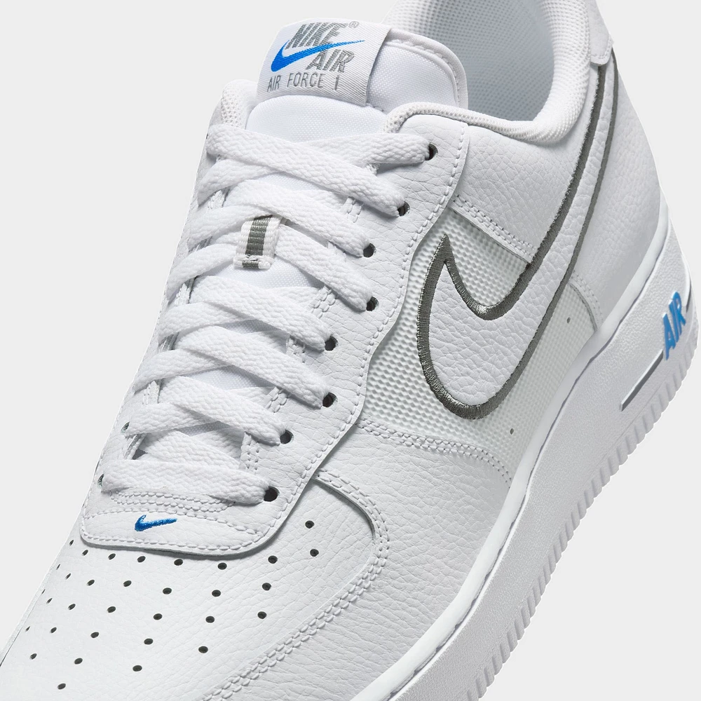Nike Air Force 1 '07 White / Cool Grey - Photo Blue