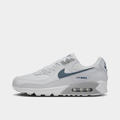 Nike Air Max 90 White / Diffused Blue - Wolf Grey