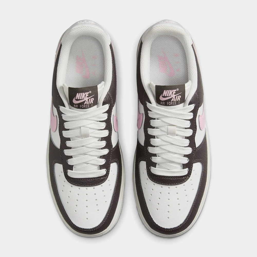 Nike Women's Air Force 1 '07 Summit White / Pink Foam - Medium Ash