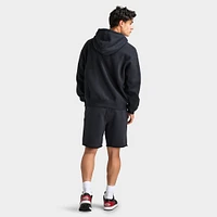 Jordan Brooklyn Oversized Full Zip Hoodie Black / Sail - Gym Red