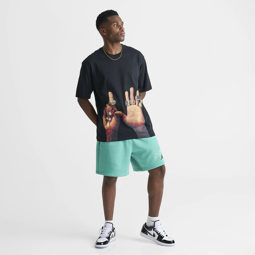Jordan Brooklyn Graphic Short Washed Teal / Black