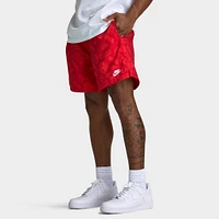 Nike Club Flow Shorts University Red / Chile - White
