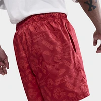 Nike Club Flow Shorts University Red / Chile - White