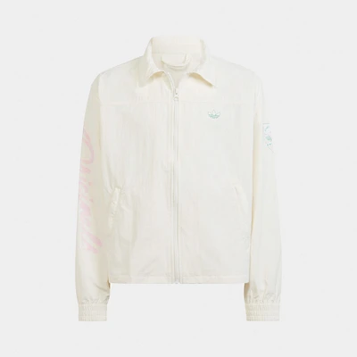 adidas Originals Juniors' Unisex Dance Inspired Jacket / Chalk White