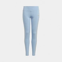 adidas Originals Junior Girls' High-Waist Leggings / Blue Dawn
