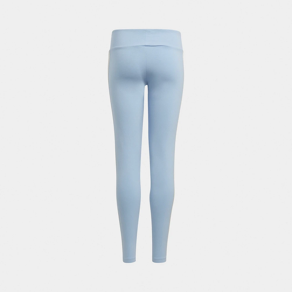 adidas Originals Junior Girls' High-Waist Leggings / Blue Dawn