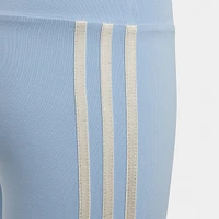 adidas Originals Junior Girls' High-Waist Leggings / Blue Dawn