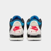 Jordan 3 Retro OG GS Black / Chile Red - Neutral Grey