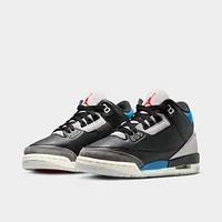 Jordan 3 Retro OG GS Black / Chile Red - Neutral Grey