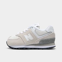 New Balance Infants' 574 Light Grey / White