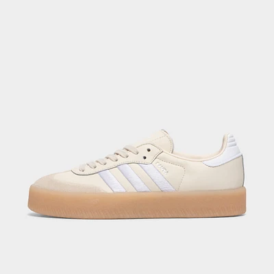 adidas Originals Women's Samba Wonder White / Silver Metallic