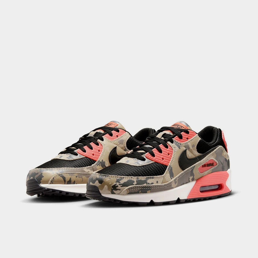 Nike Air Max 90 PRM Light Khaki / Black - Magic Ember