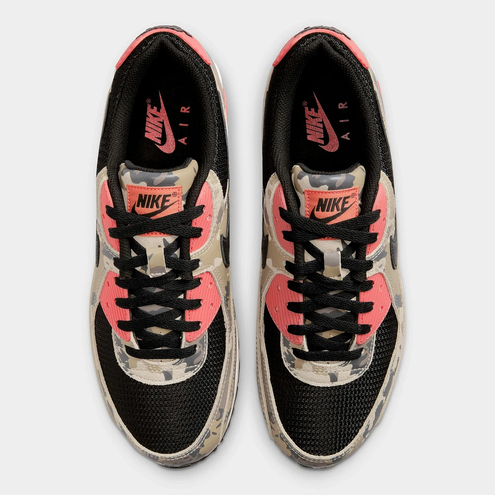 Nike Air Max 90 PRM Light Khaki / Black - Magic Ember