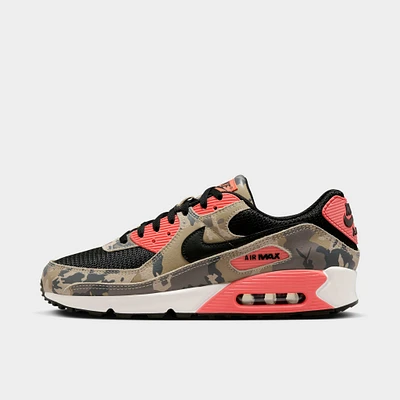 Nike Air Max 90 PRM Light Khaki / Black - Magic Ember