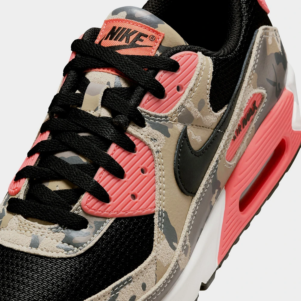 Nike Air Max 90 PRM Light Khaki / Black - Magic Ember