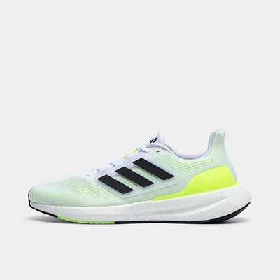 adidas Pureboost 23 Cloud White / Core Black - Lucid Lemon