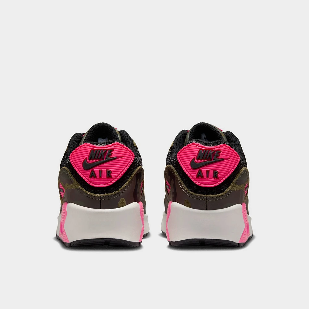 Nike Air Max 90 GS Sequoia / Black - Hyper Pink