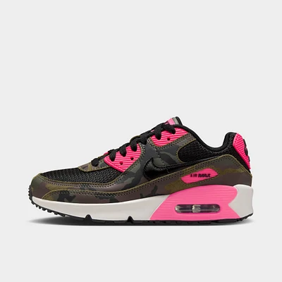 Nike Air Max 90 GS Sequoia / Black - Hyper Pink