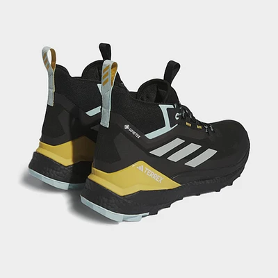 adidas TERREX Free Hiker GORE-TEX 2.0 Black / Wonder Silver - Semi Flash Aqua