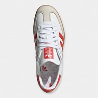 adidas Originals Women's Samba OG White / Solar Red - Off