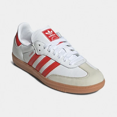 adidas Originals Women's Samba OG White / Solar Red - Off