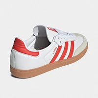 adidas Originals Women's Samba OG White / Solar Red - Off