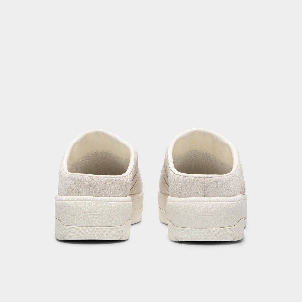 adidas Women's Rivalry Mule Cloud White / Green - Off