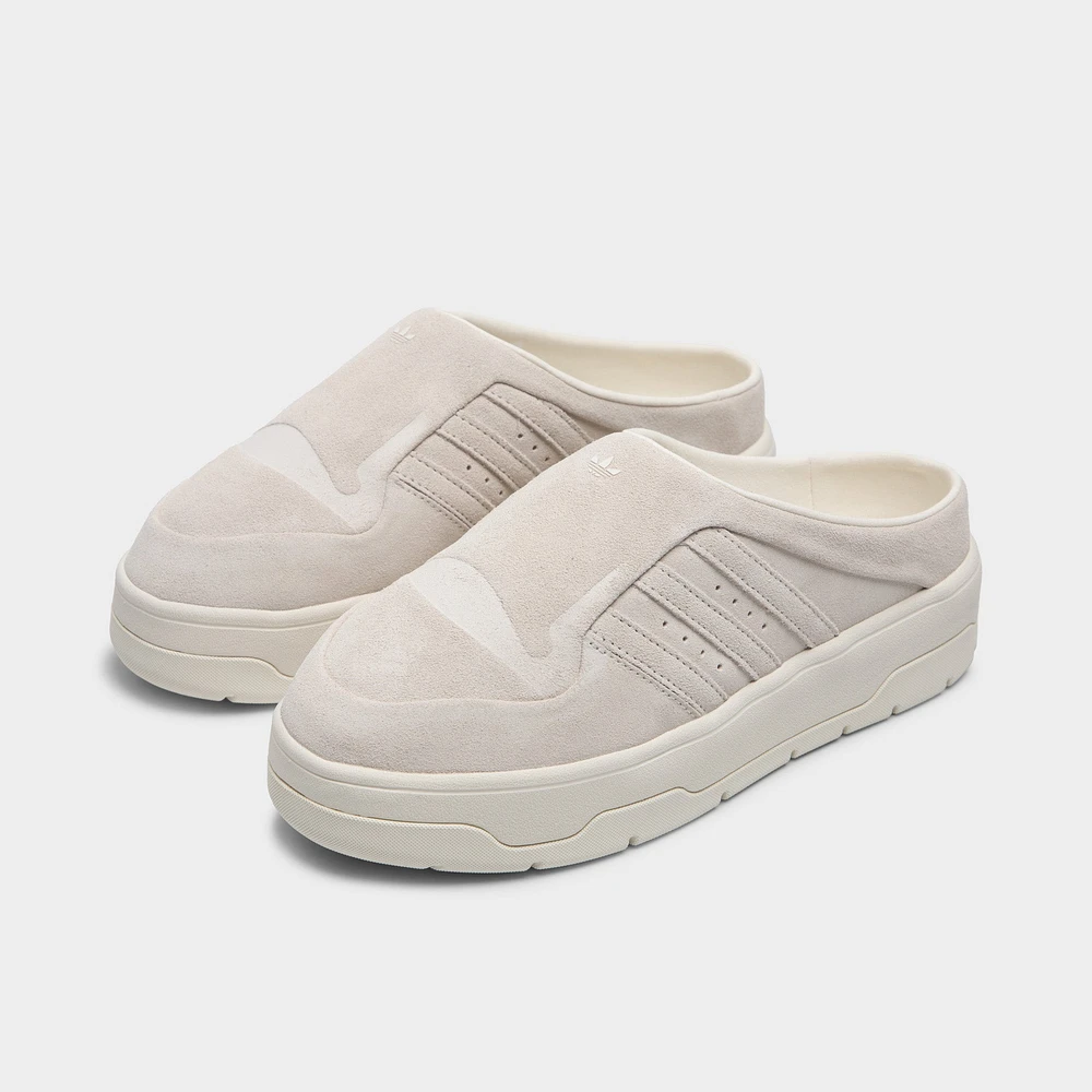 adidas Women's Rivalry Mule Cloud White / Green - Off
